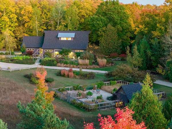 20.7 Acres of Recreational Land with Home for Sale in Sister Bay, Wisconsin