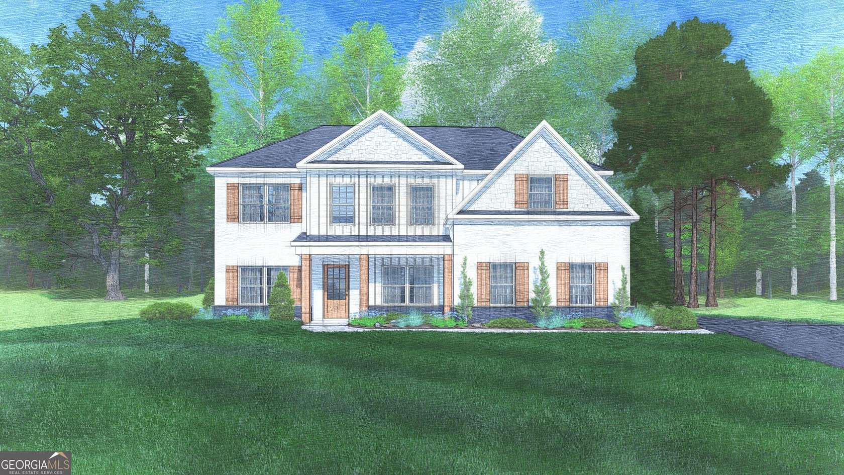 2.23 Acres of Land with Home for Sale in Fortson, Georgia