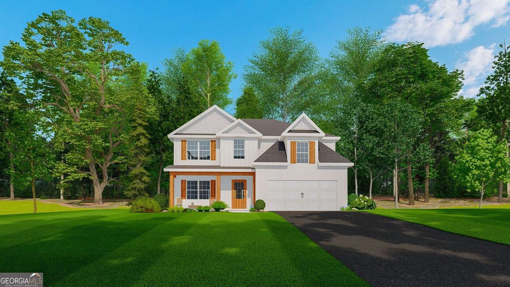 2.48 Acres of Land with Home for Sale in Fortson, Georgia