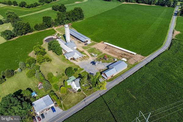 9.62 Acres of Land with Home for Sale in Lebanon, Pennsylvania