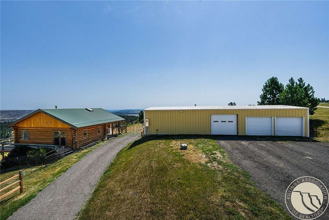 19.7 Acres of Land with Home for Sale in Columbus, Montana