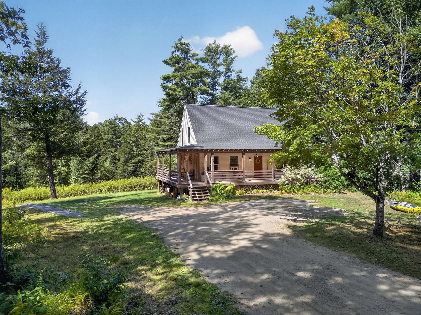 10 Acres of Land with Home for Sale in Wiscasset, Maine