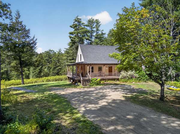 10 Acres of Land with Home for Sale in Wiscasset, Maine