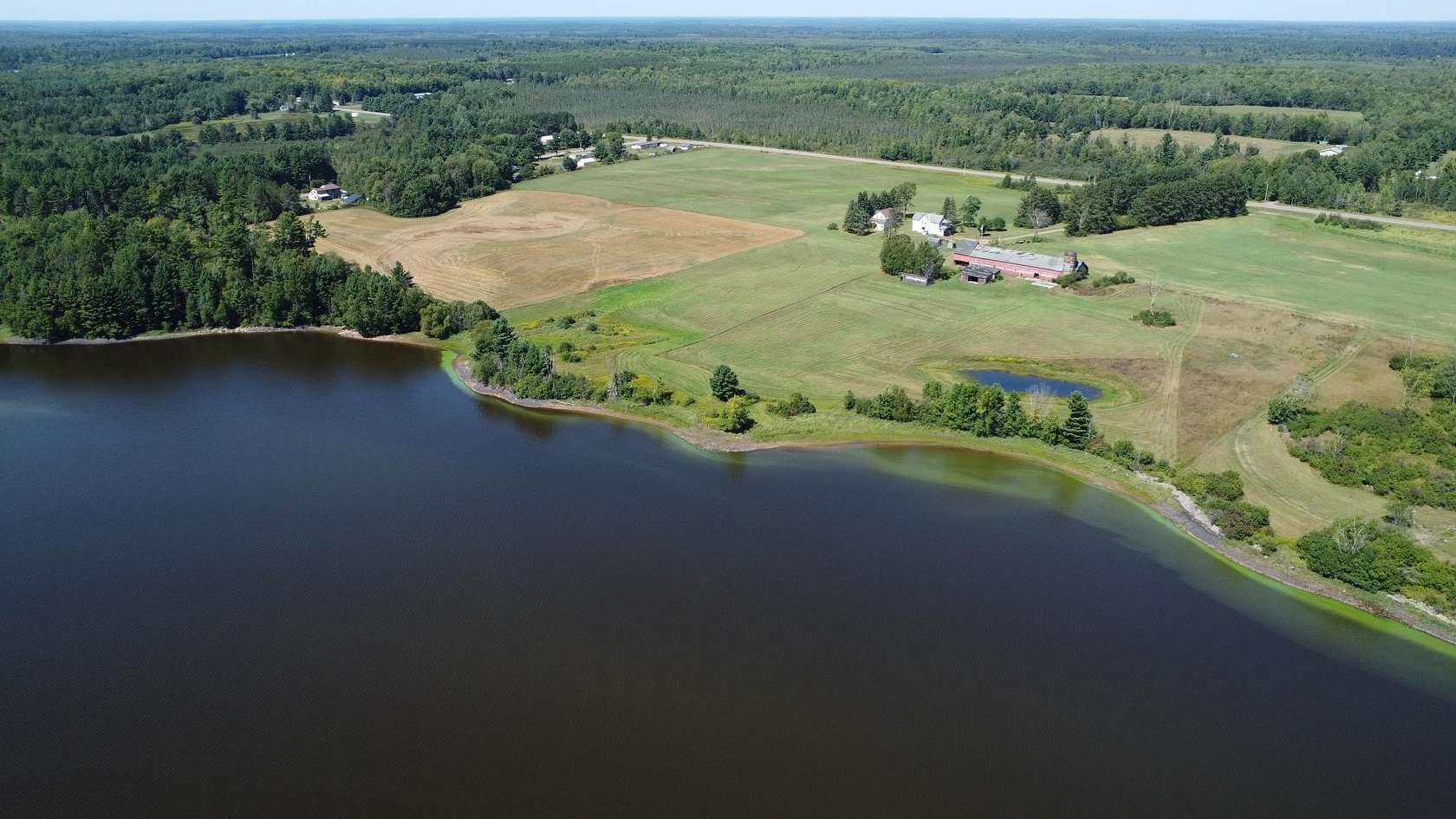 37.2 Acres of Agricultural Land with Home for Sale in Tomahawk, Wisconsin