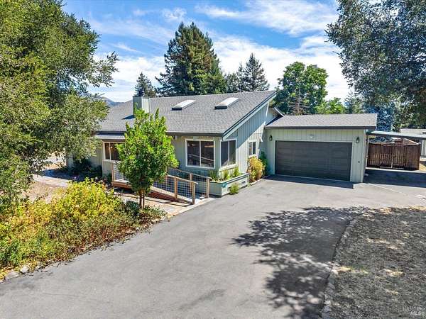 2.3 Acres of Land with Home for Sale in Santa Rosa, California