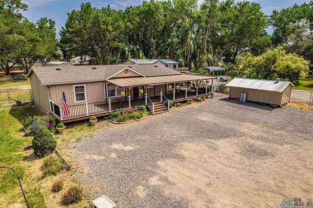 1.63 Acres of Land with Home for Sale in Bloomfield, New Mexico