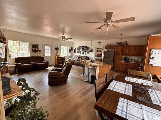 3.5 Acres of Land with Home for Sale in McGaffey, New Mexico