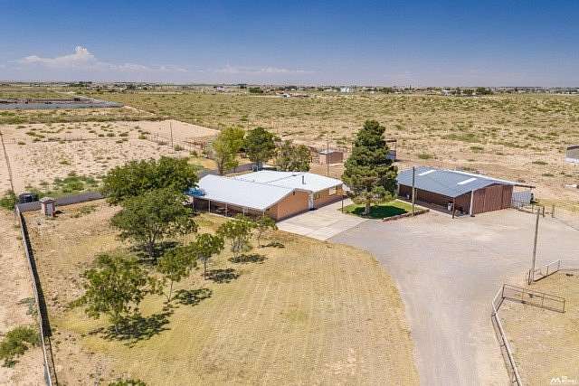 5.69 Acres of Land with Home for Sale in Hagerman, New Mexico