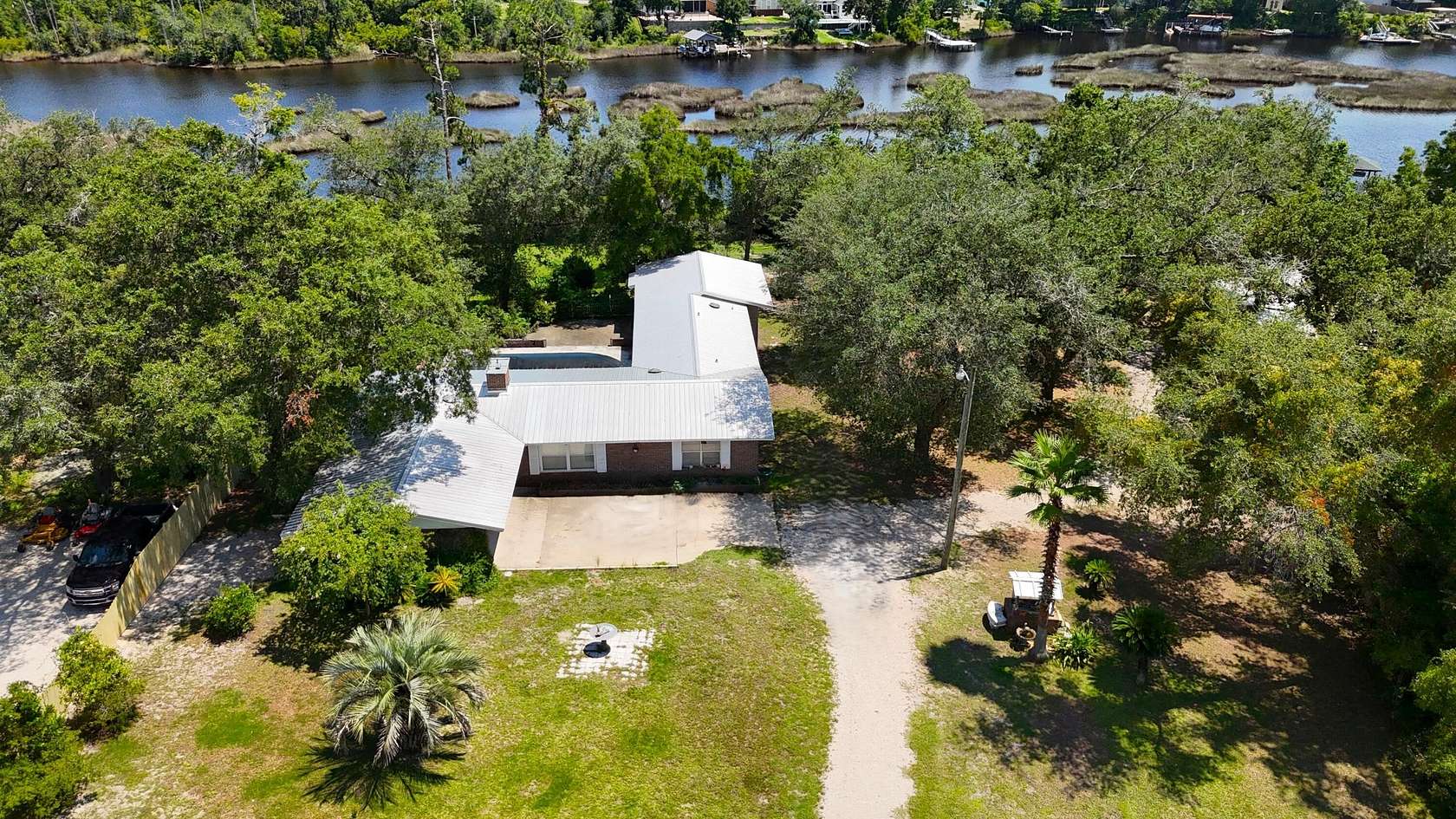 1.5 Acres of Land with Home for Sale in Panama City, Florida