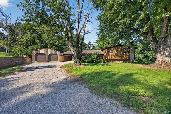 1.56 Acres of Land with Home for Sale in Bloomfield, Indiana