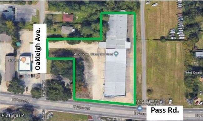 2.5 Acres of Improved Commercial Land for Sale in Gulfport, Mississippi