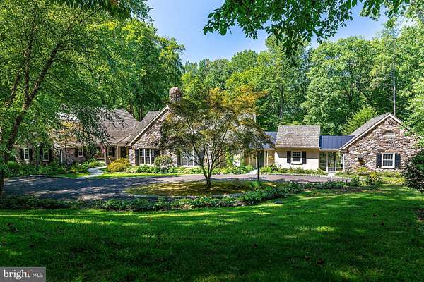 12.4 Acres of Land with Home for Sale in New Hope, Pennsylvania