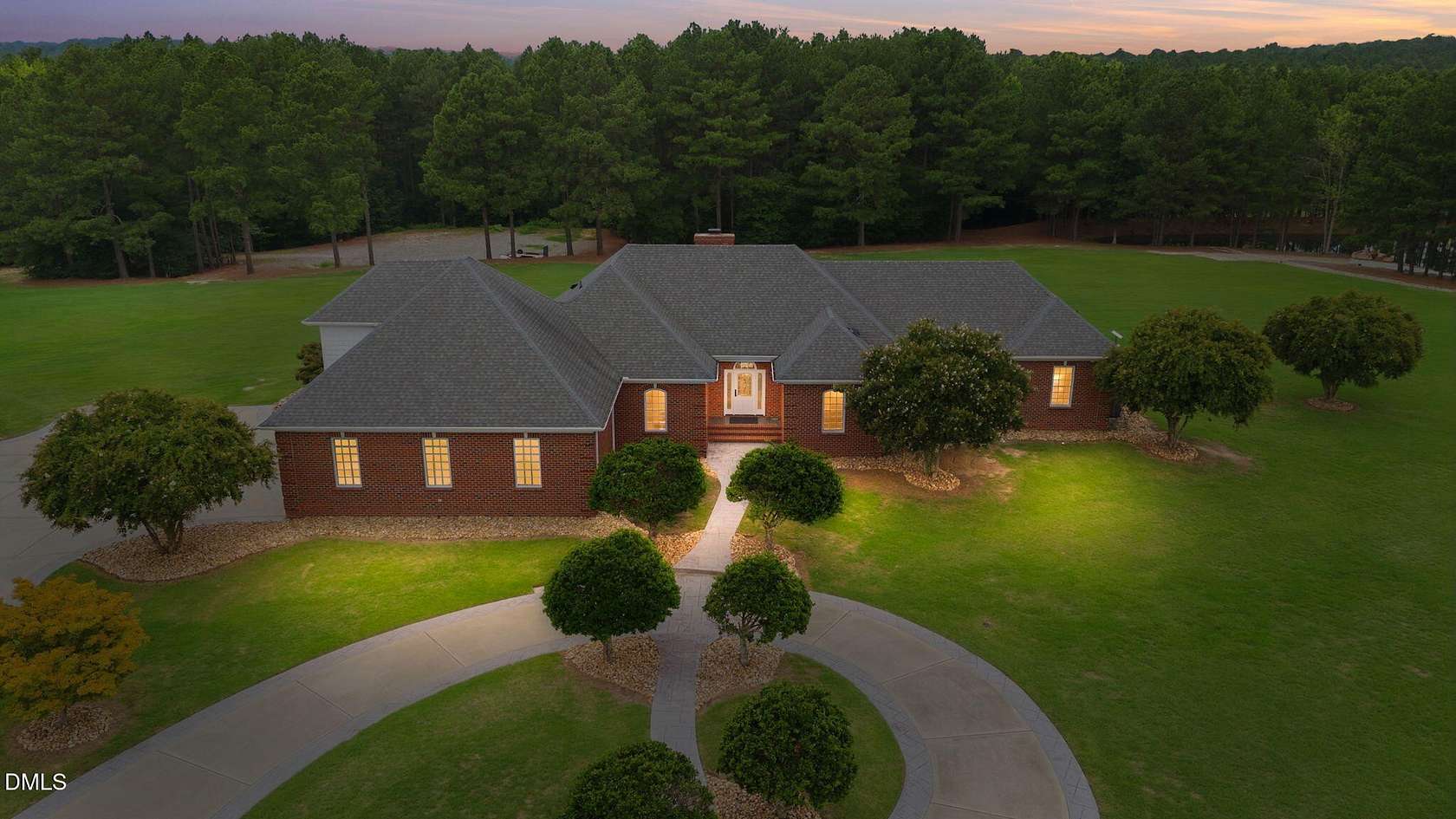 16.1 Acres of Land with Home for Sale in Fuquay-Varina, North Carolina