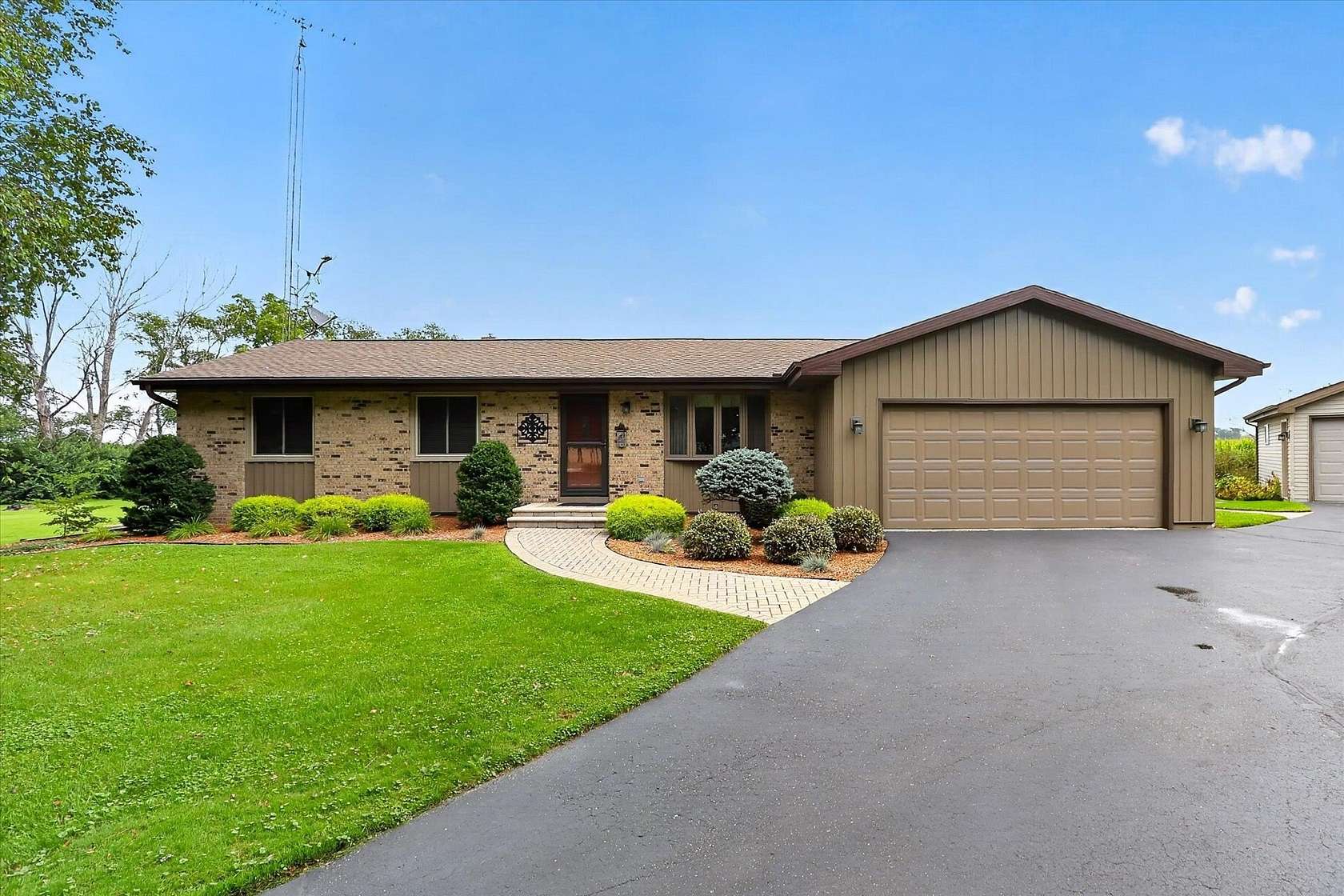 1.5 Acres of Land with Home for Sale in Janesville, Wisconsin