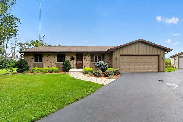 1.5 Acres of Land with Home for Sale in Janesville, Wisconsin