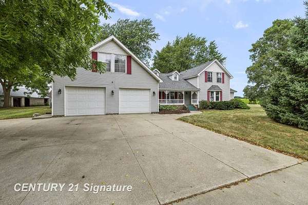 20 Acres of Land with Home for Sale in Merrill, Michigan