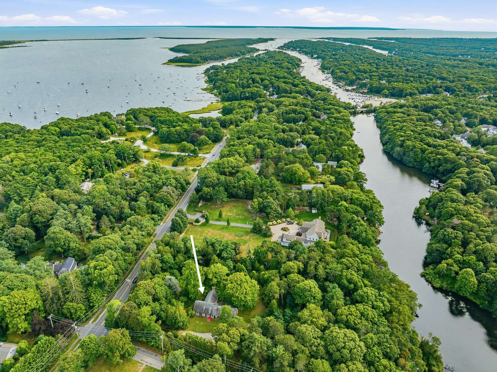 3.16 Acres of Land with Home for Sale in East Falmouth, Massachusetts