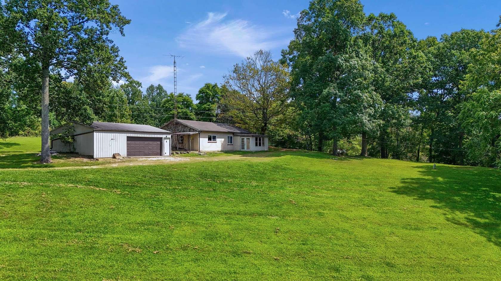 6.4 Acres of Land with Home for Sale in South Bloomingville, Ohio