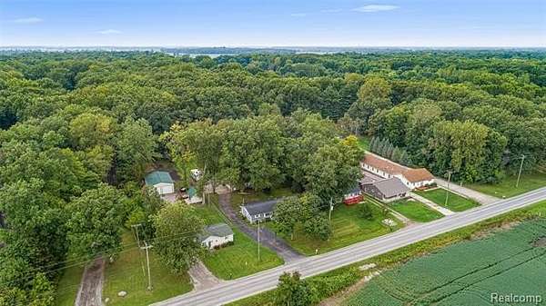 2 Acres of Land with Home for Sale in Exeter Township, Michigan