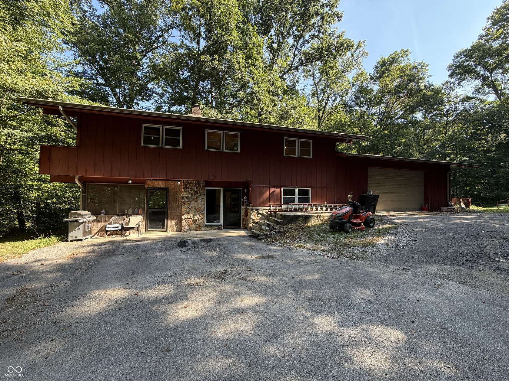 2.56 Acres of Land with Home for Sale in Spencer, Indiana