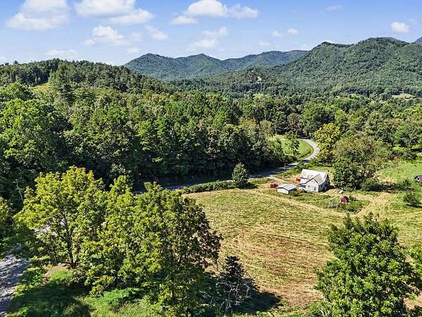 21.3 Acres of Land with Home for Sale in Hayesville, North Carolina