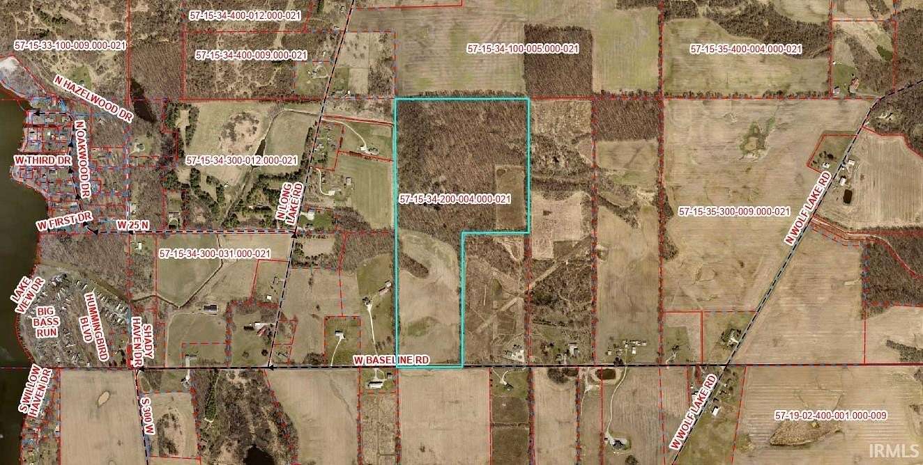 60.2 Acres of Land for Sale in Albion, Indiana