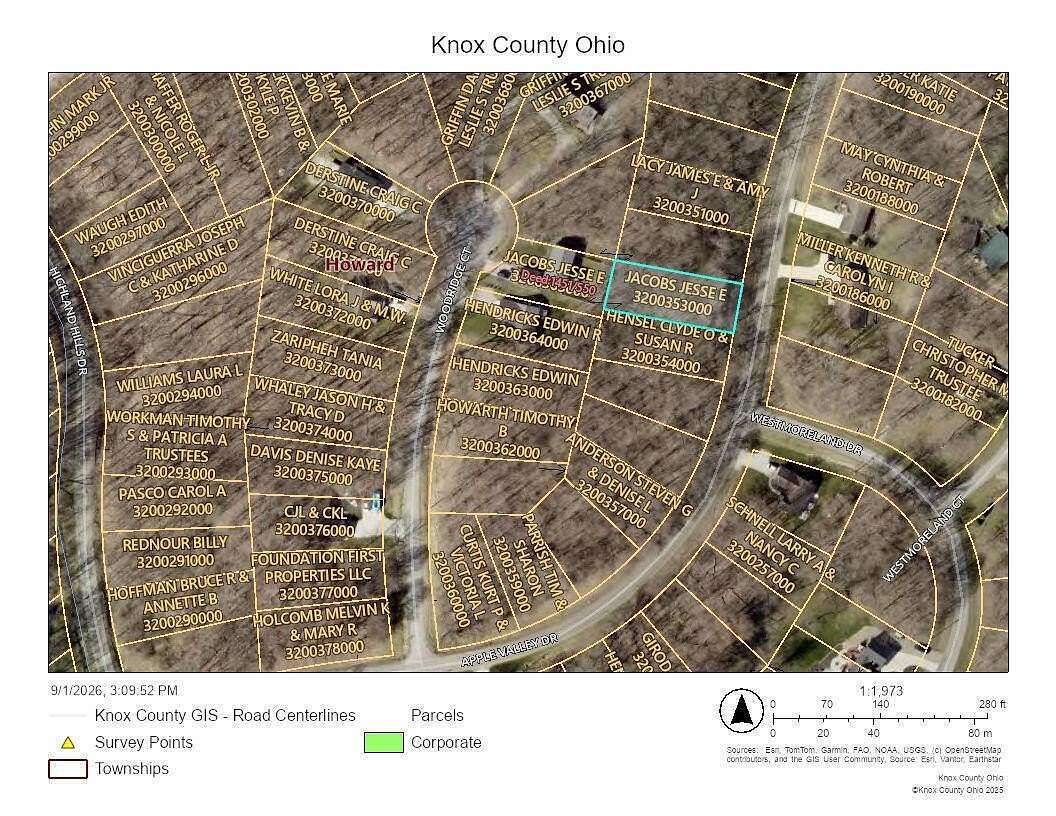 0.26 Acres of Residential Land for Sale in Howard, Ohio