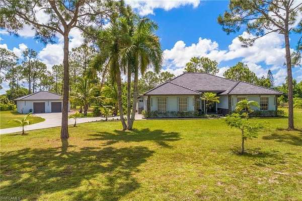 7.78 Acres of Land with Home for Sale in Naples, Florida