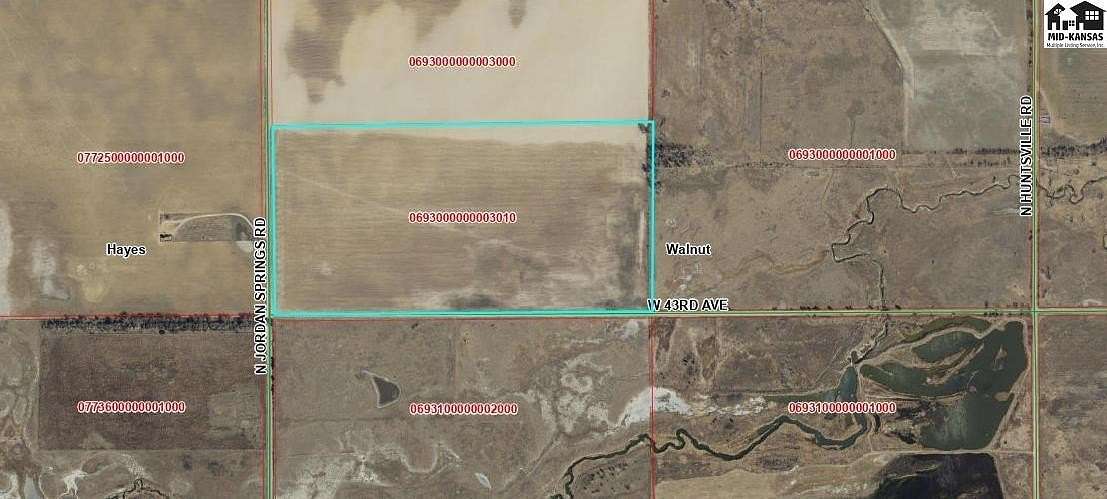 77.7 Acres of Agricultural Land for Auction in Sterling, Kansas