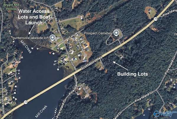 7.5 Acres of Land for Sale in Scottsboro, Alabama