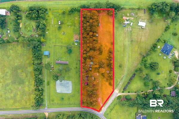 3.16 Acres of Residential Land for Sale in Robertsdale, Alabama