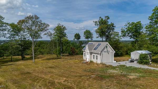 32 Acres of Recreational Land with Home for Sale in Edgecomb, Maine