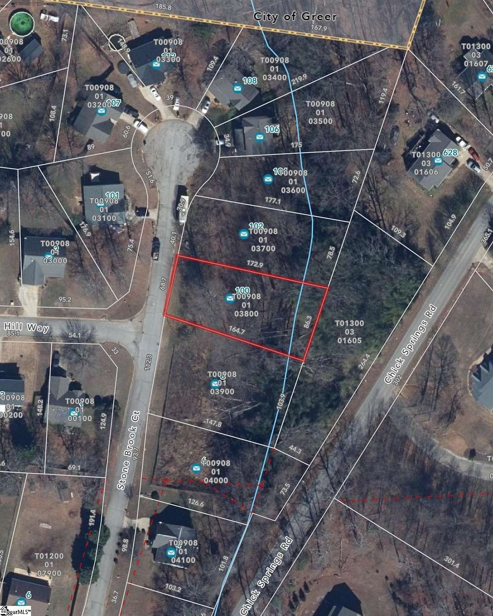 0.2 Acres of Land for Sale in Taylors, South Carolina