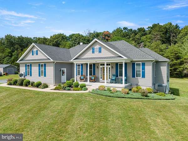 7.6 Acres of Land with Home for Sale in Stephens City, Virginia
