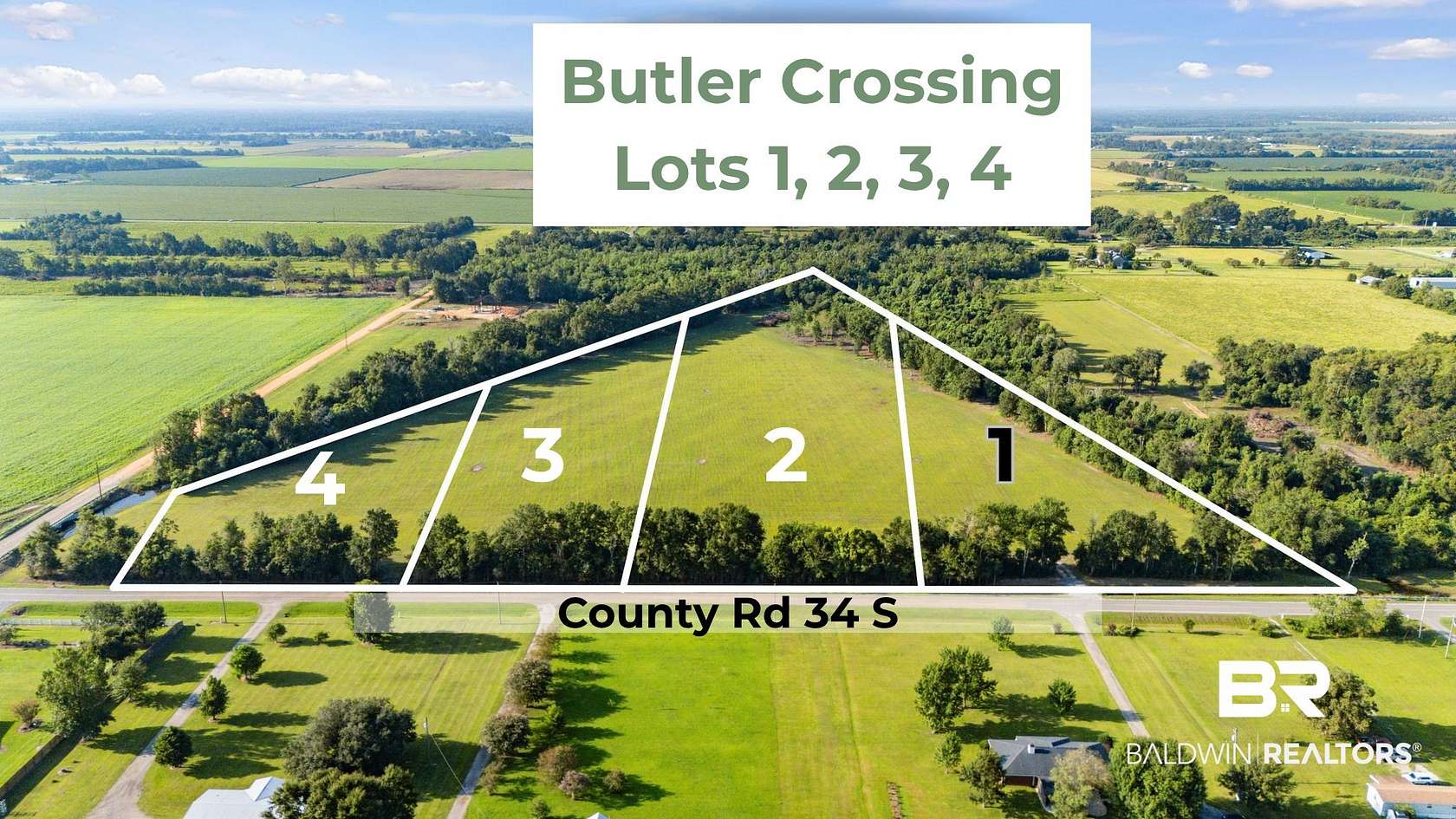 3.79 Acres of Residential Land for Sale in Summerdale, Alabama