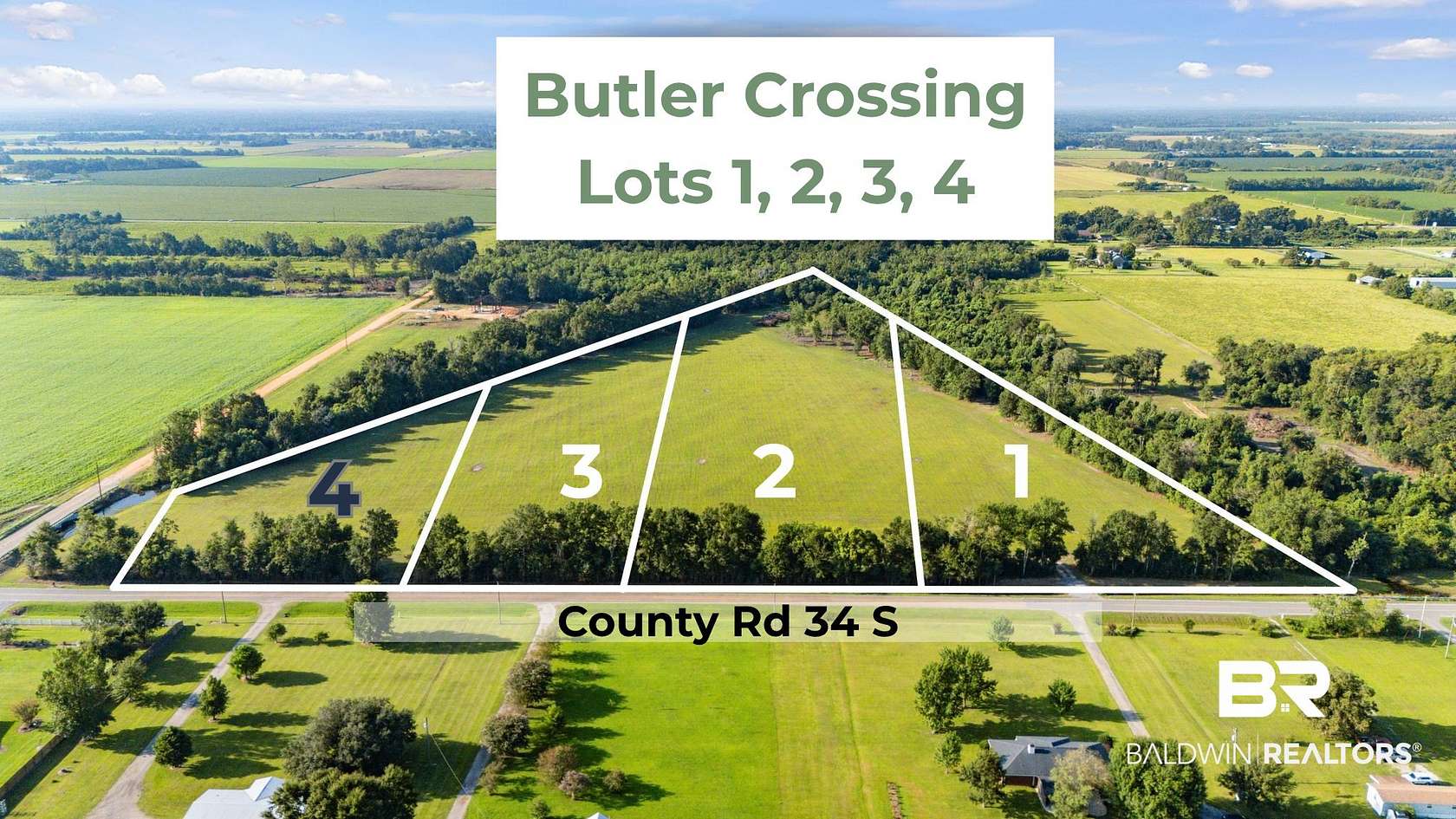 3.6 Acres of Residential Land for Sale in Summerdale, Alabama