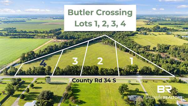 3.6 Acres of Residential Land for Sale in Summerdale, Alabama