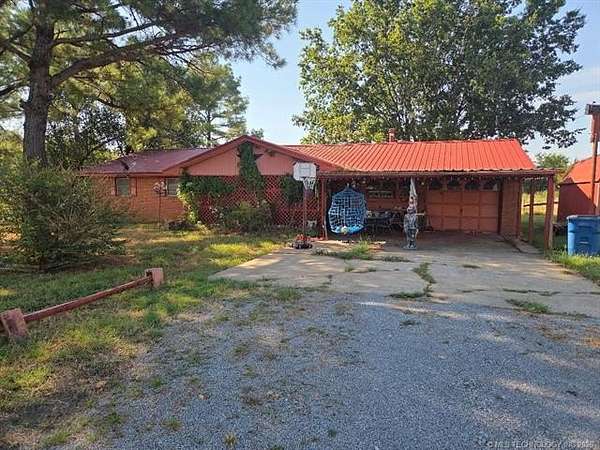 5.47 Acres of Land with Home for Sale in McAlester, Oklahoma
