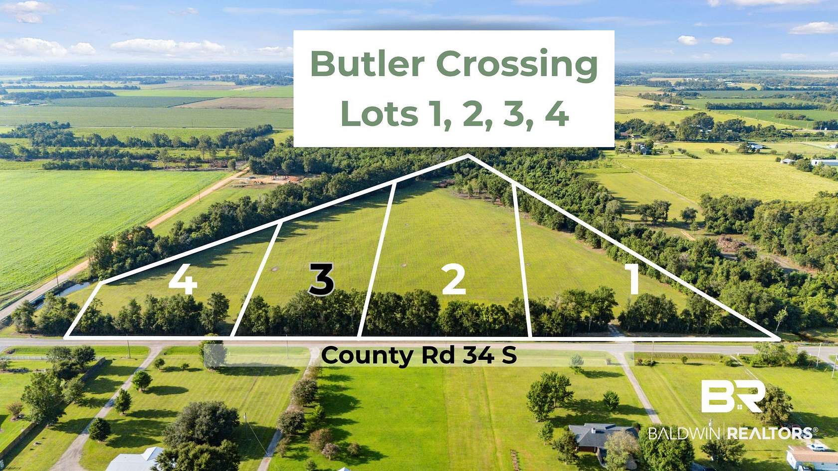 5.42 Acres of Residential Land for Sale in Summerdale, Alabama