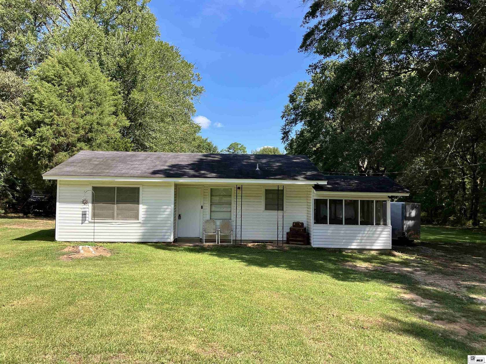 2 Acres of Land with Home for Sale in Bastrop, Louisiana