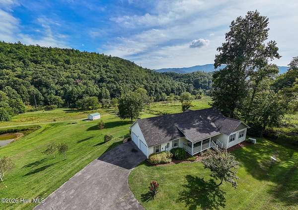 6.65 Acres of Land with Home for Sale in Robbinsville, North Carolina