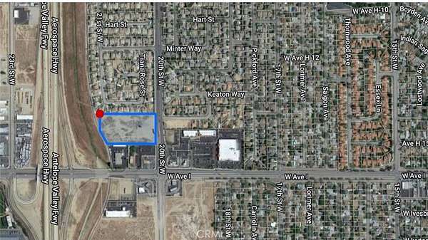 4.6 Acres of Mixed-Use Land for Sale in Lancaster, California