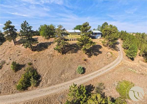 10 Acres of Land with Home for Sale in Billings, Montana