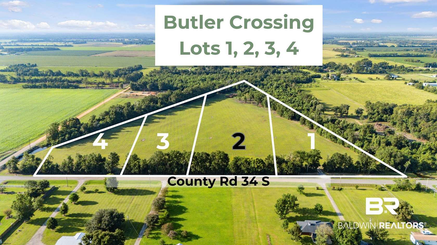 6.62 Acres of Residential Land for Sale in Summerdale, Alabama