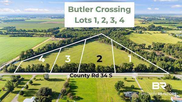 6.62 Acres of Residential Land for Sale in Summerdale, Alabama