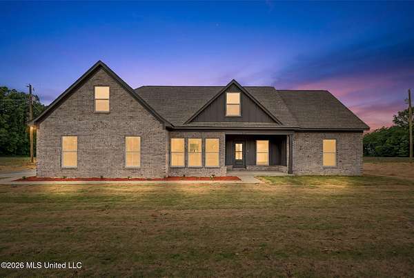 2 Acres of Land with Home for Sale in Coldwater, Mississippi