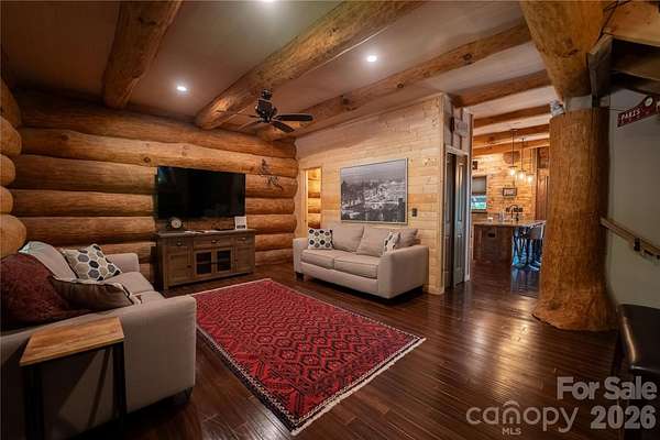 3.69 Acres of Land with Home for Sale in Brevard, North Carolina