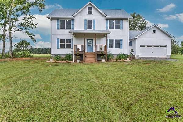 9.7 Acres of Land with Home for Sale in Elko, Georgia