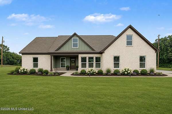 3.46 Acres of Land with Home for Sale in Coldwater, Mississippi