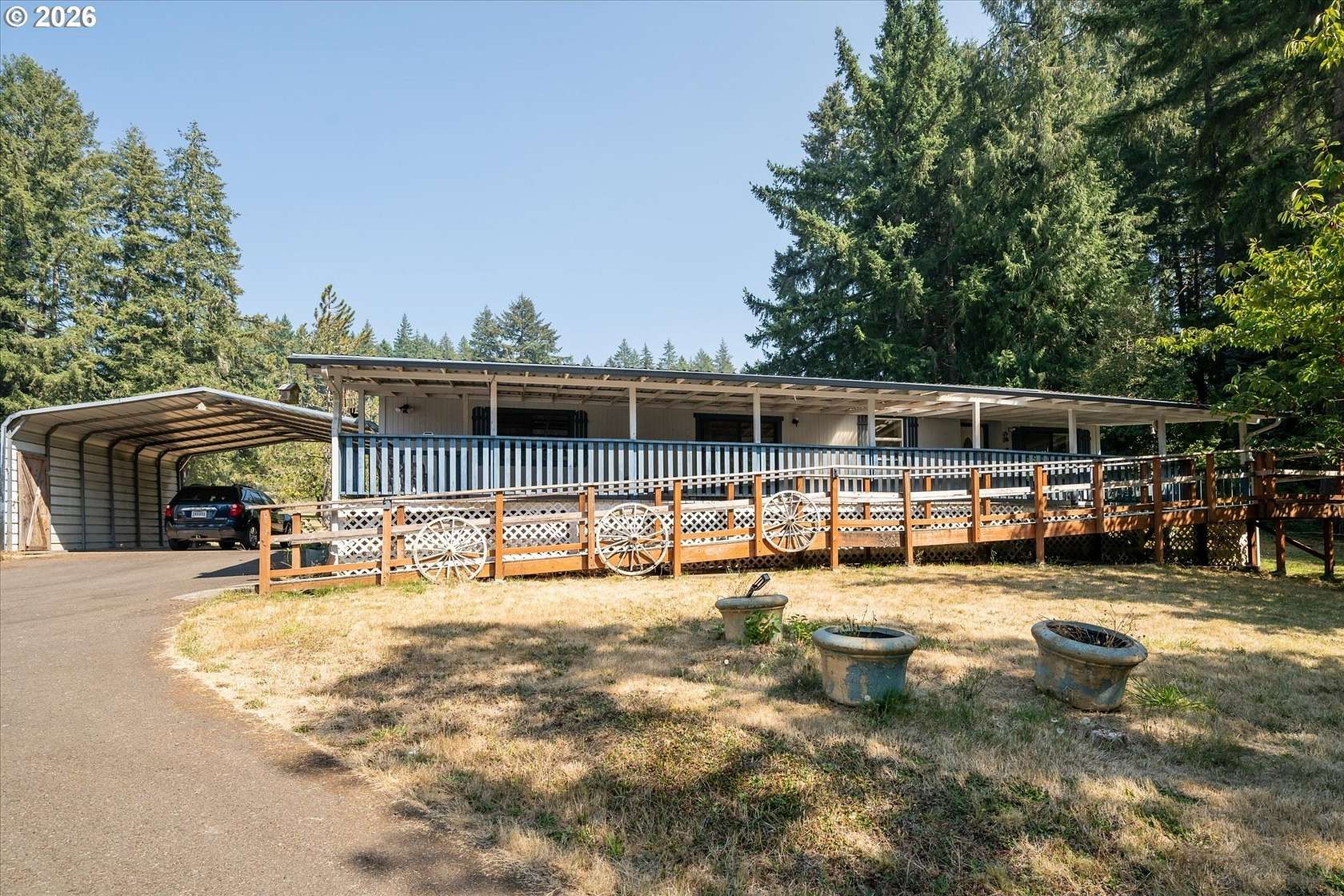 6.16 Acres of Land with Home for Sale in Springfield, Oregon